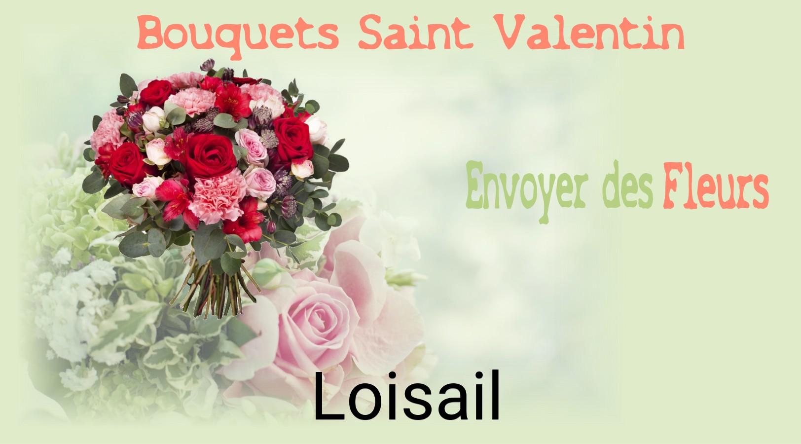 Roses de Saint-Valentin livrées à Loisail